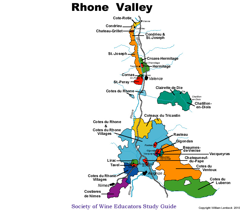 Image result for rhone map