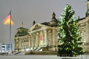 Germany State Building Winter