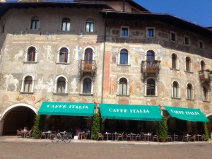 Frescoed palazzo in Trento