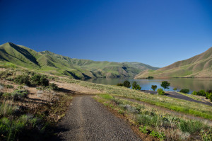 The Snake River hear the Idaho/Oregon border