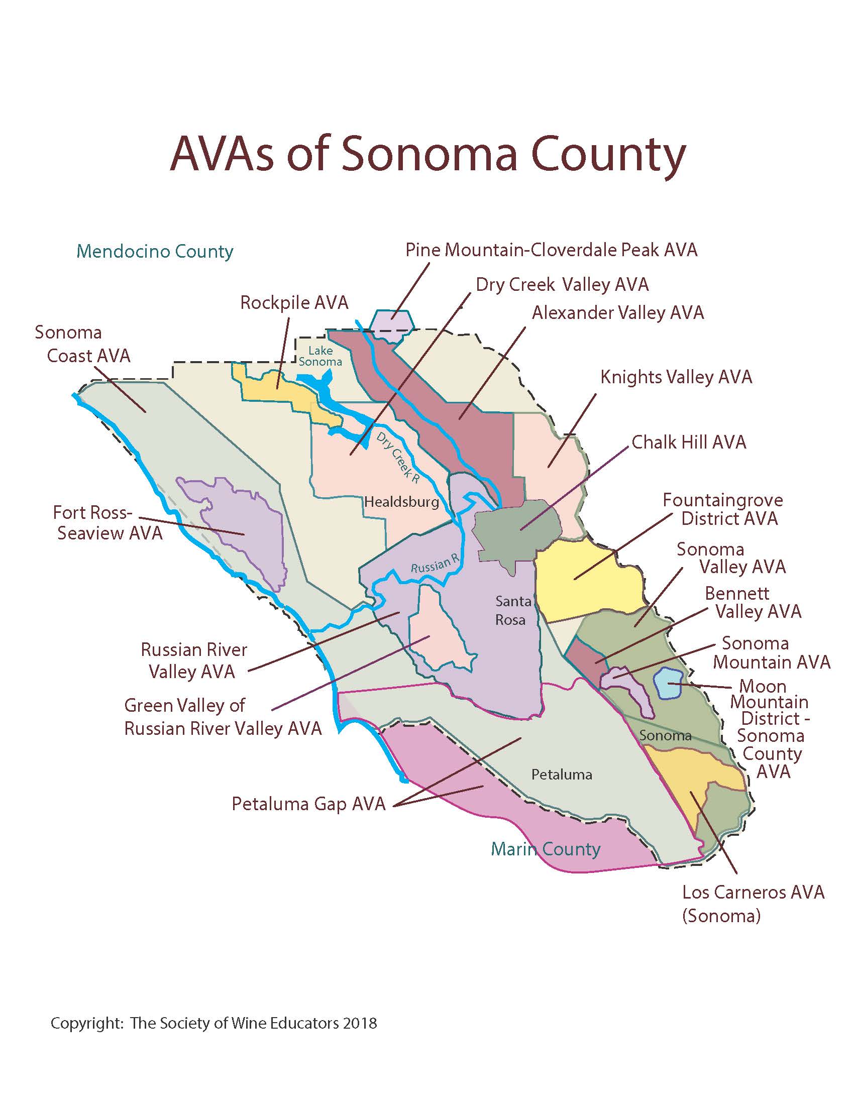 Sonoma Ca Zip Code Map - United States Map