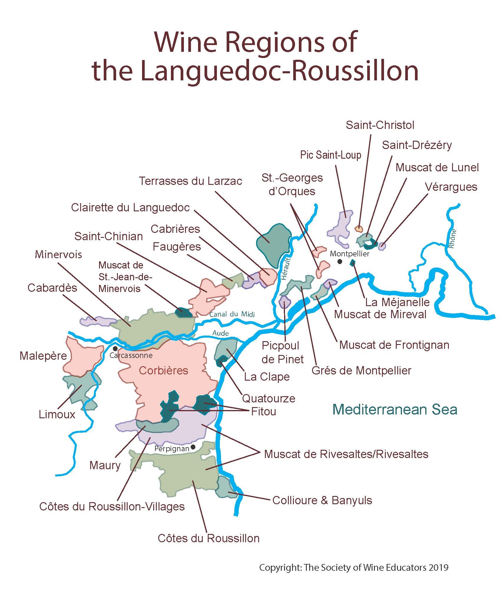 SWE Map 2021—Languedoc Roussillon – Wine, Wit, and Wisdom