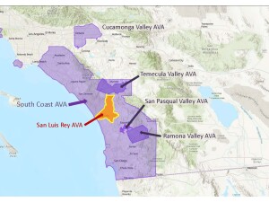 Base map via the TTB AVA Explorer Map