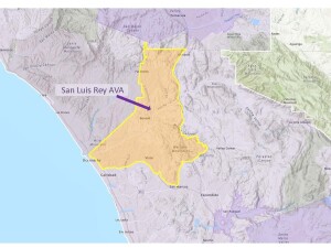 Base map via the TTB AVA Explorer